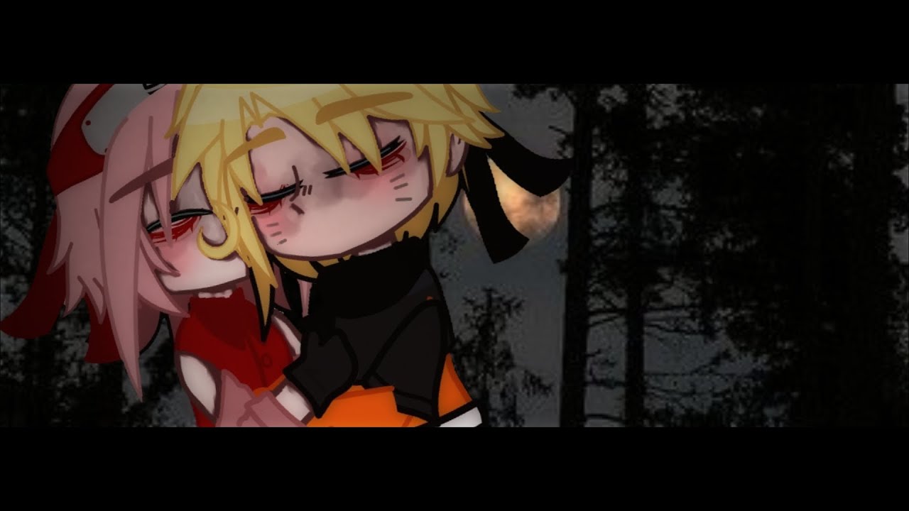 [🫀kissing in the moonlight🌑]narusaku? NARUSAKU!!/NARUTO// GACHA