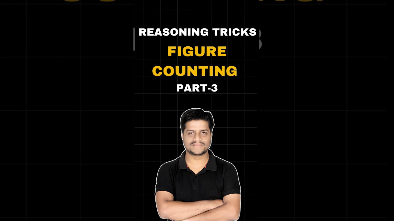 Figure Counting Reasoning | Square | Reasoning Trick #parchamclasses #ssc