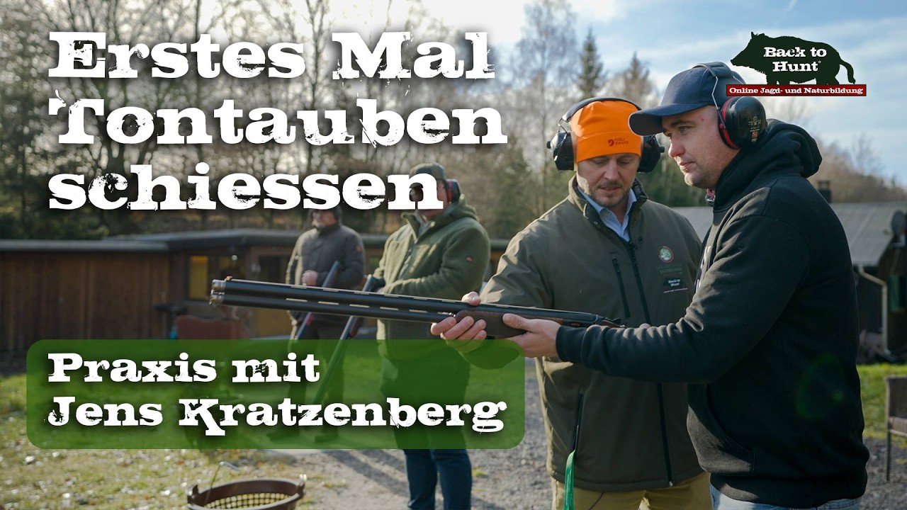 Das erste Mal Tontaubenschie&szlig;en | Praxis mit Jens Kratzenberg
