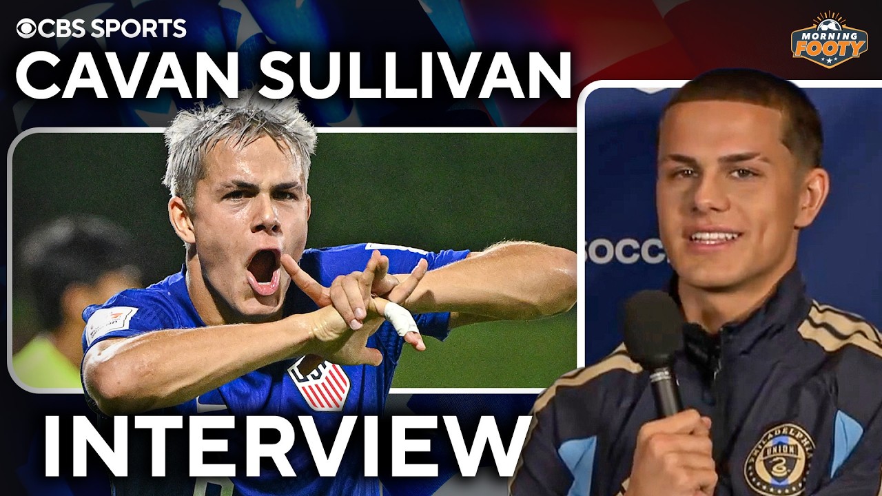 Cavan Sullivan talks Manchester City and 2026 World Cup call-up