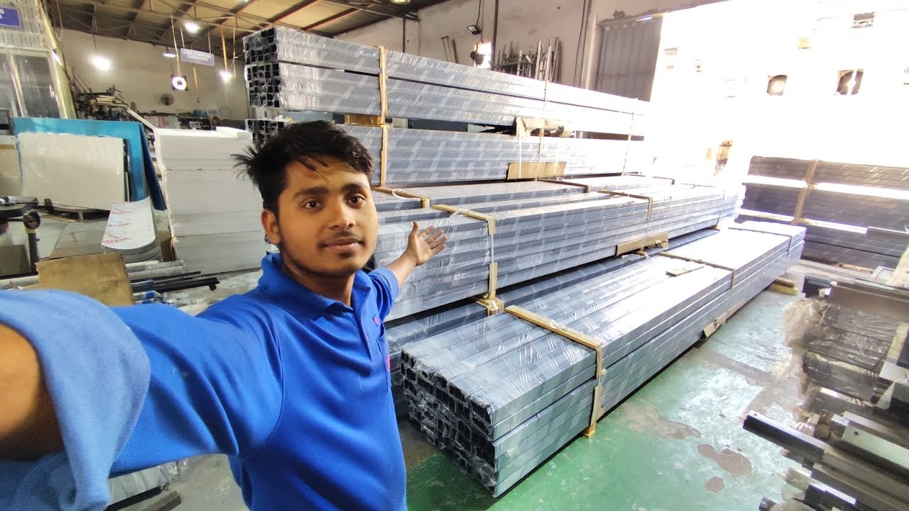 Almunium Fabrication Worker UAE Cotton Wall design and videos 📷 #youtube #dubaiblog #dubailfe