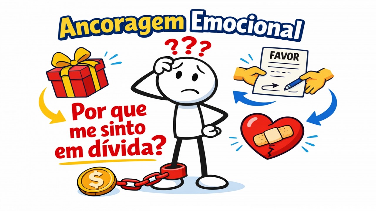 Ancoragem Emocional: O Truque Para Fazer Você Se Sentir Em Dívida