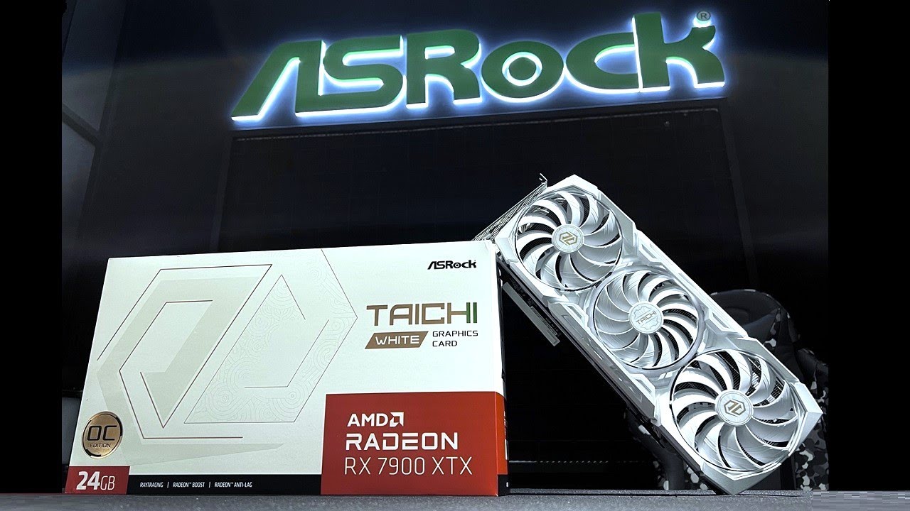 Best Looking and Most Powerful graphics card we've tested- ASRock Radeon RX 7900 XTX Taichi White OC