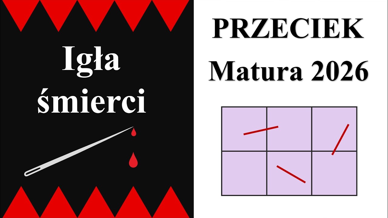 Igła Buffona - rzeź na maturze - poważna analiza