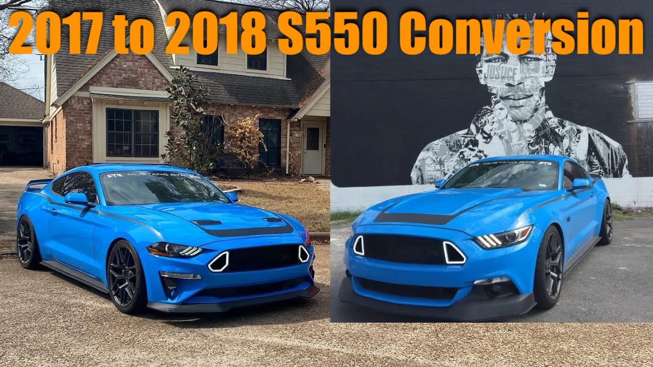 How to convert your 2015-17 S550 Mustang to a 2018+