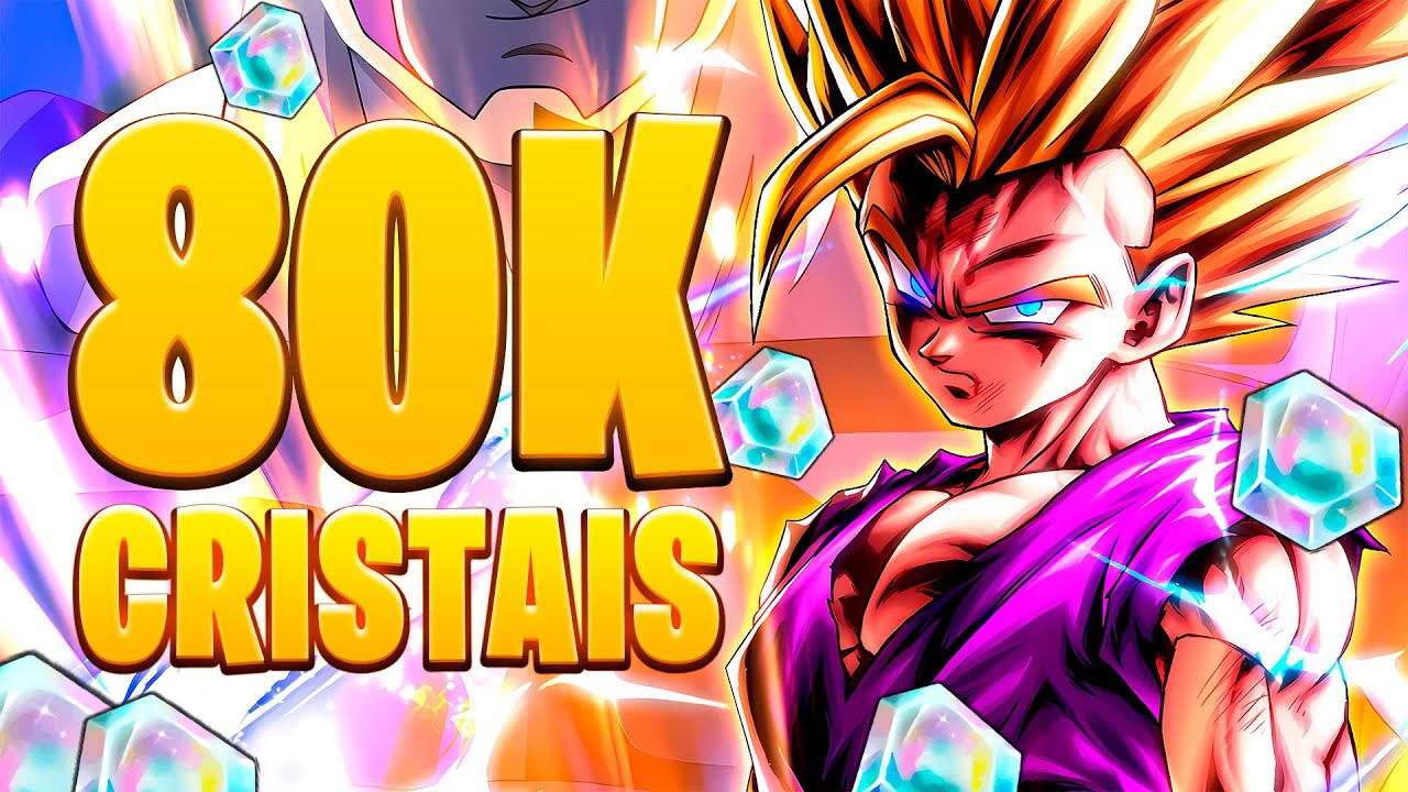 GASTEI 80 MIL CRISTAIS NOS NOVOS PERSONAGENS DO LEGENDS FESTIVAL! | Dragon Ball Legends