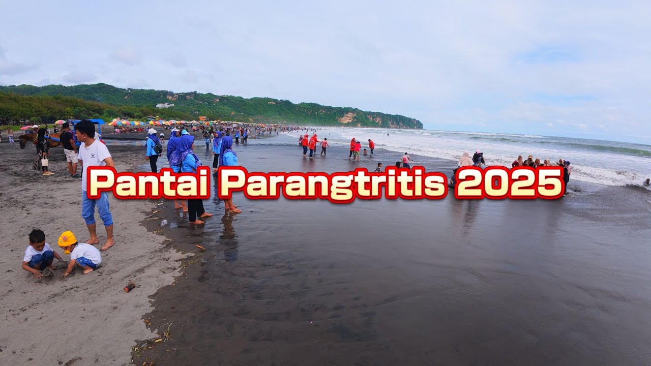 Kondisi Pantai Parangtritis Terkini - Tidak Pernah Sepi Pengunjung