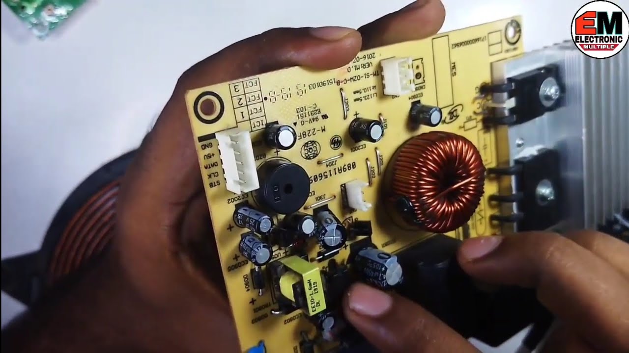 Philips Induction Cooker Power on Problem. Power Supply Repair,
