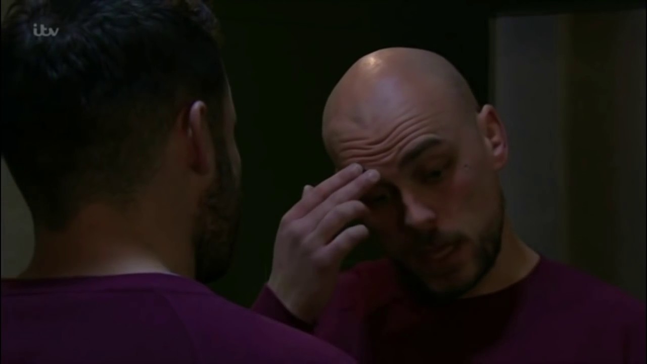 Emmerdale - Aaron Is Beaten Up In Prison, Aaron Collapses & Panics