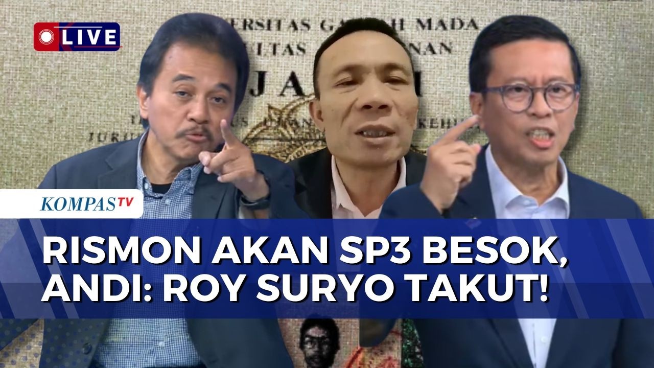 [FULL] Panas! Debat Roy Suryo Vs Andi Azwan soal Rismon SP3 Kasus Ijazah Jokowi | KOMPAS PETANG