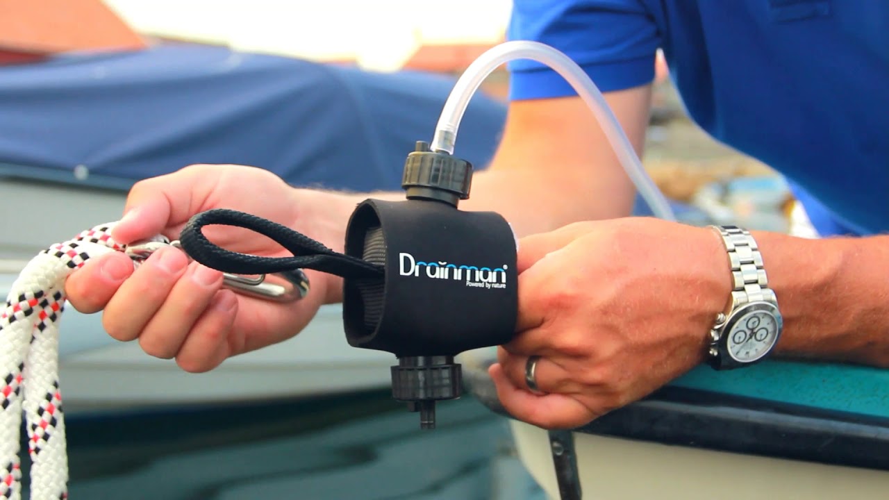 Unimer Drainman Boat Bilge Pump: Powered By Nature
