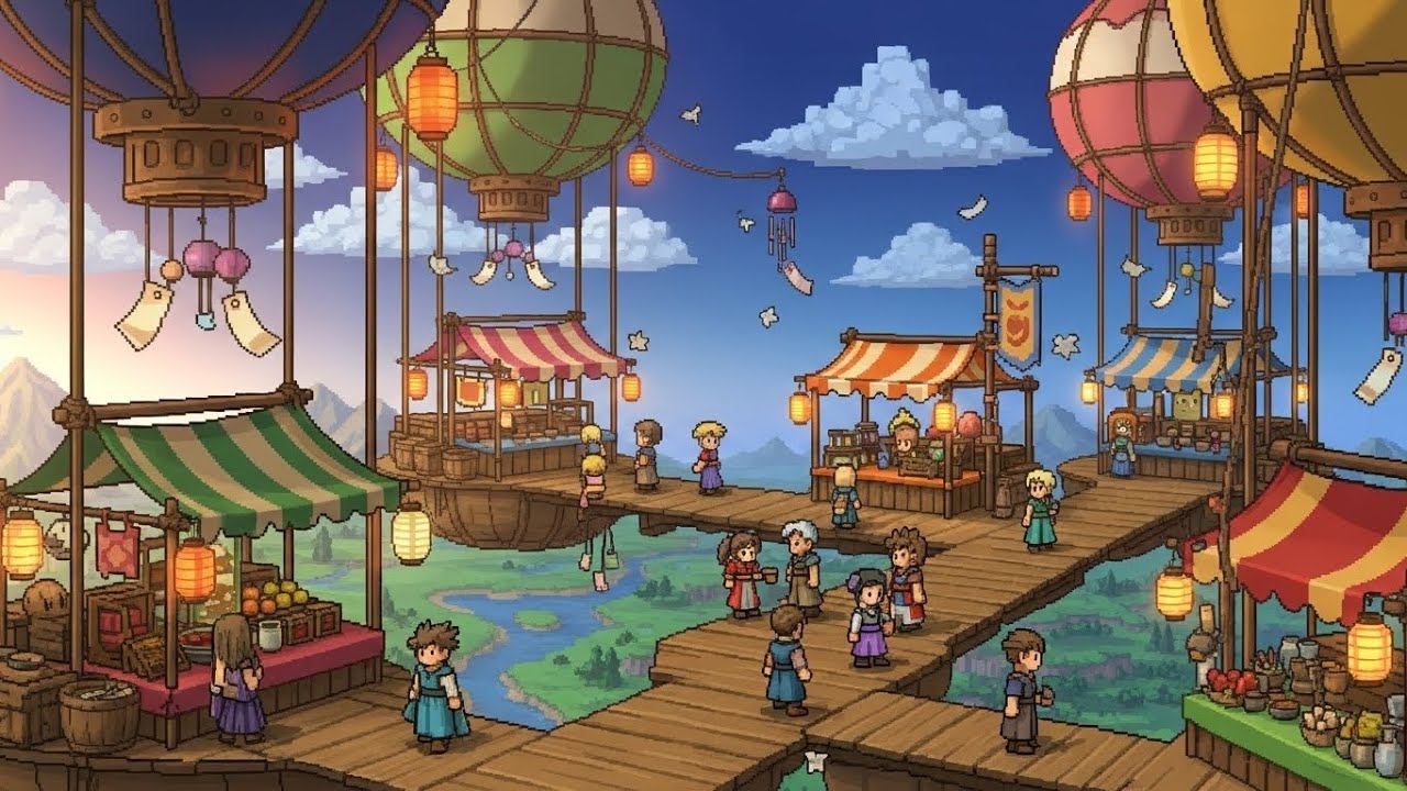 フローティング・イースタン・バザール 🎐 Floating Eastern Bazaar | 空に浮かぶ市