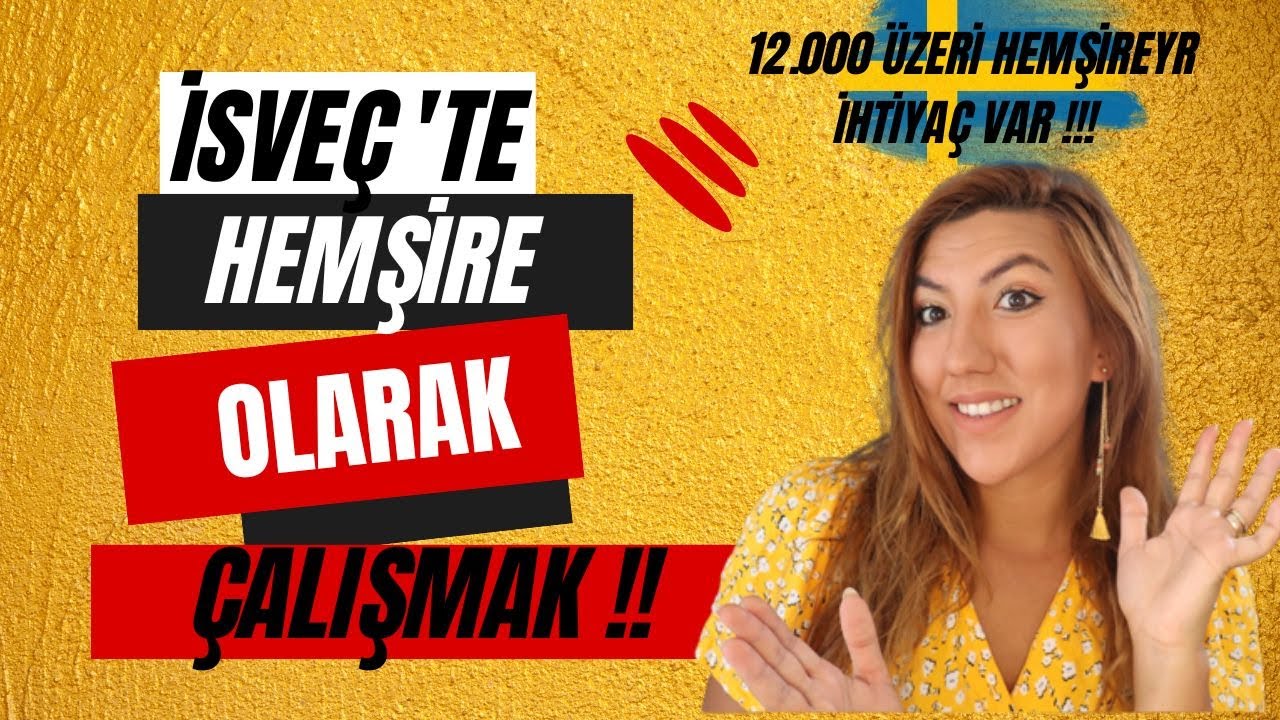 İsveç'te hemşire olarak çalışmak! #isveçhemşirelik #hemşire