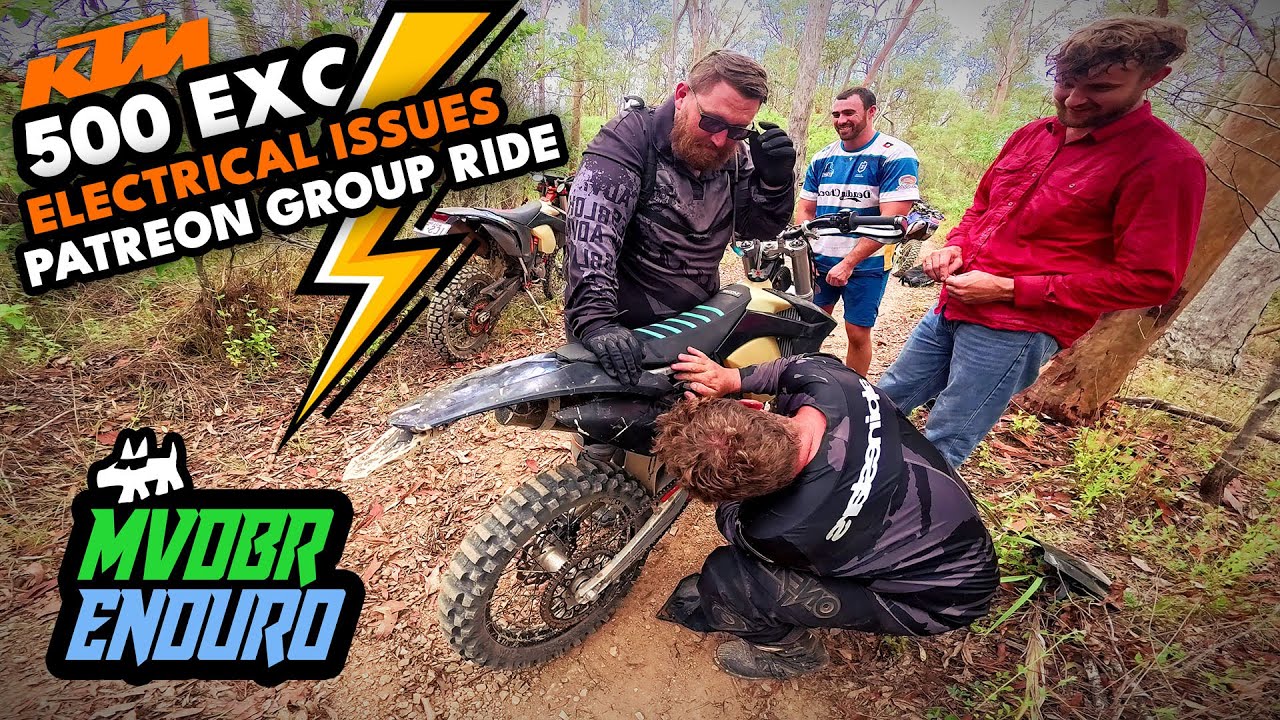 Mint Group Ride, часть 1 🌿 6 австрийцев и 1 Yamaha - MVDBR Enduro #398