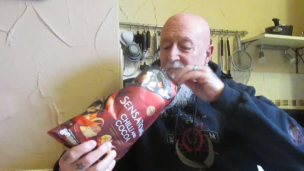 Chilli & Cocoa Crisps - Walkers Sensations - £1.65 - B+M's - Snack Review