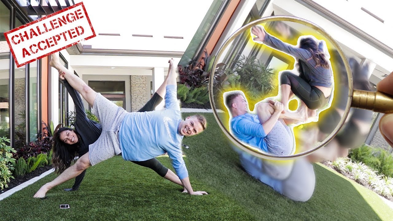 HILARIOUS COUPLE YOGA CHALLENGE!!!