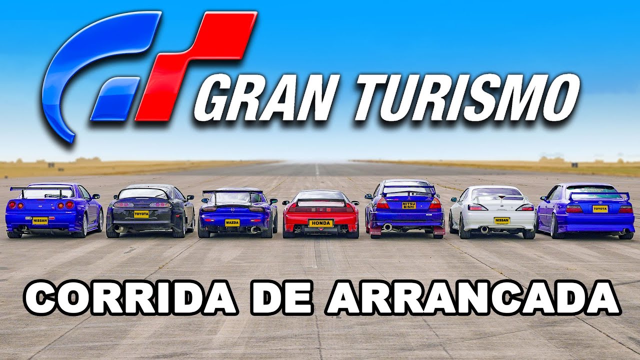 CORRIDA do Gran Turismo... Na vida real!