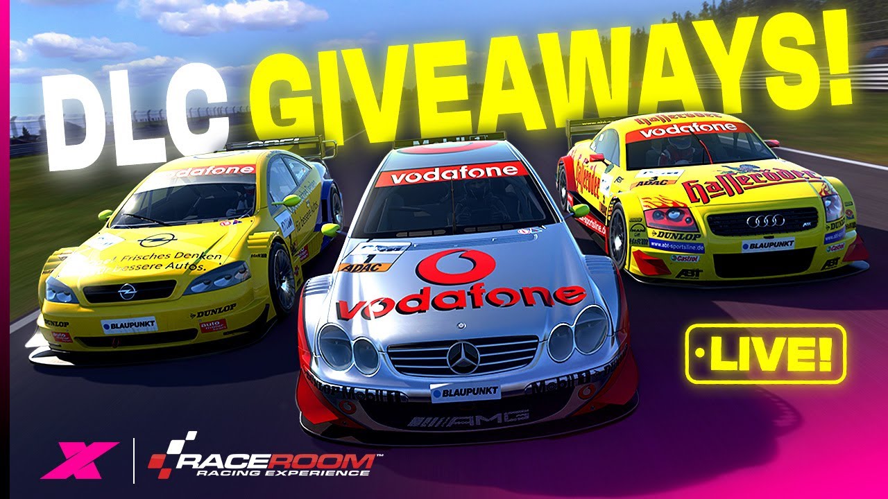 Ranked Racing and DTM 2002 GIVEAWAYS! - RaceRoom