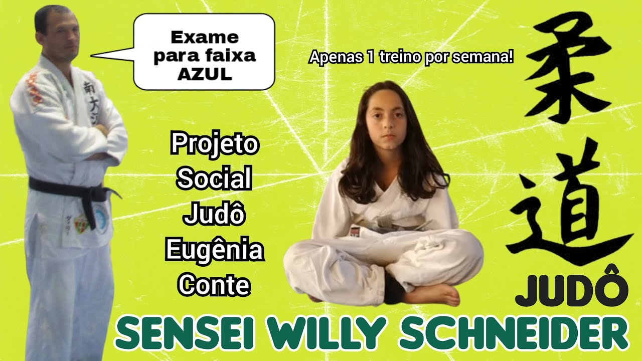 Exame para faixa AZUL de Judô