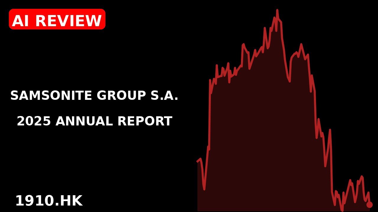 SAMSONITE 2025 annual report