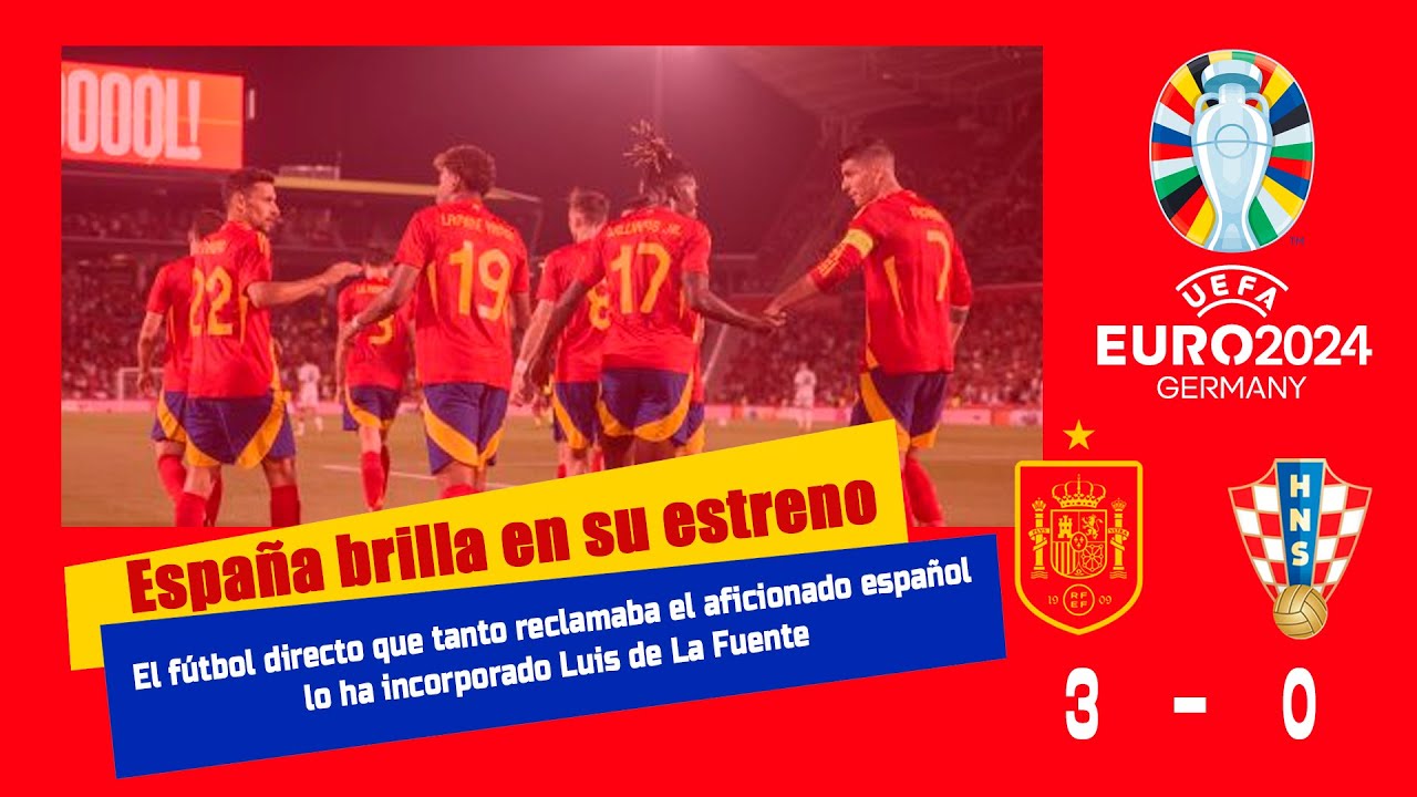 España brilla en su estreno.