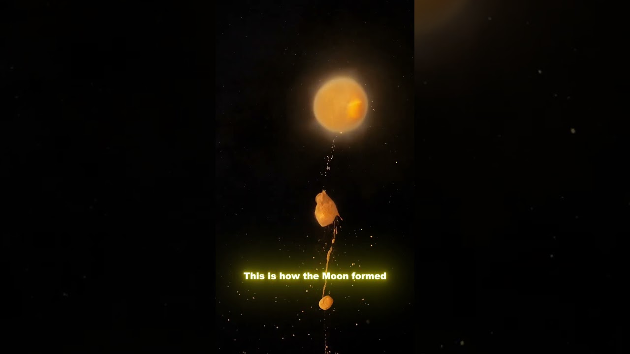 Earth + Theia = 🌕