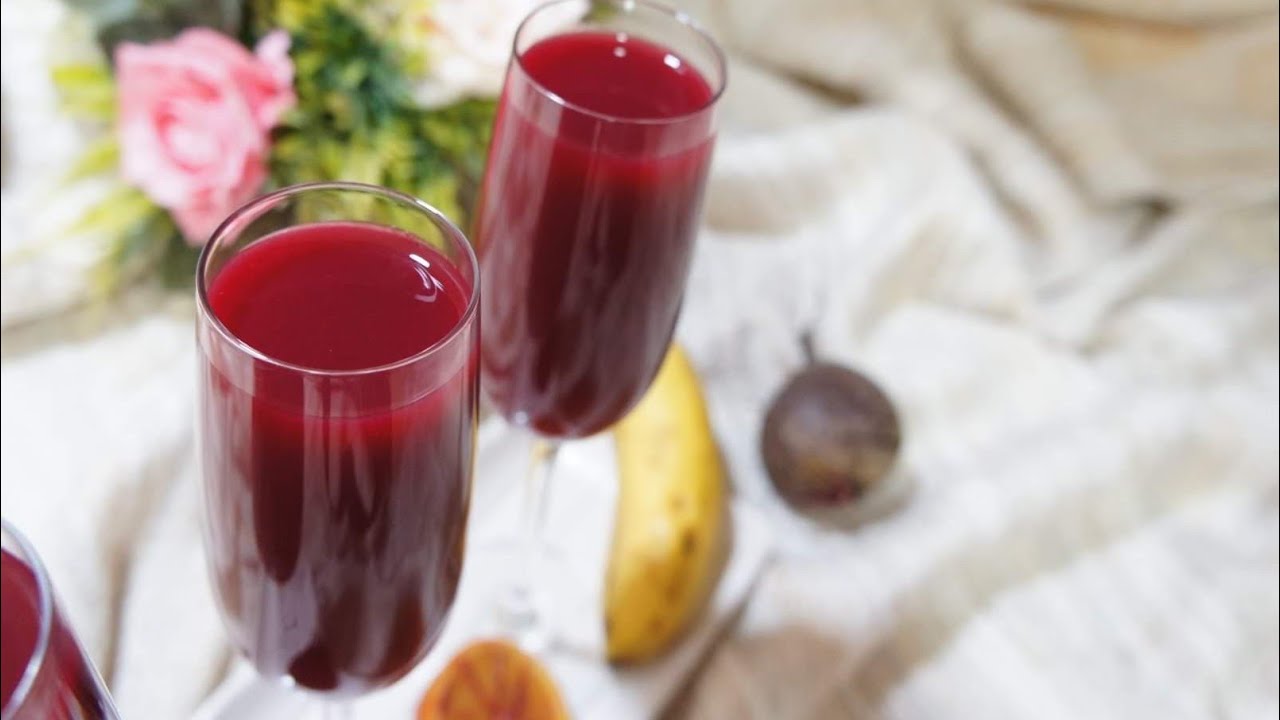 عصير الشمندر المنعش علاج فقر الدم/Jus de betterave