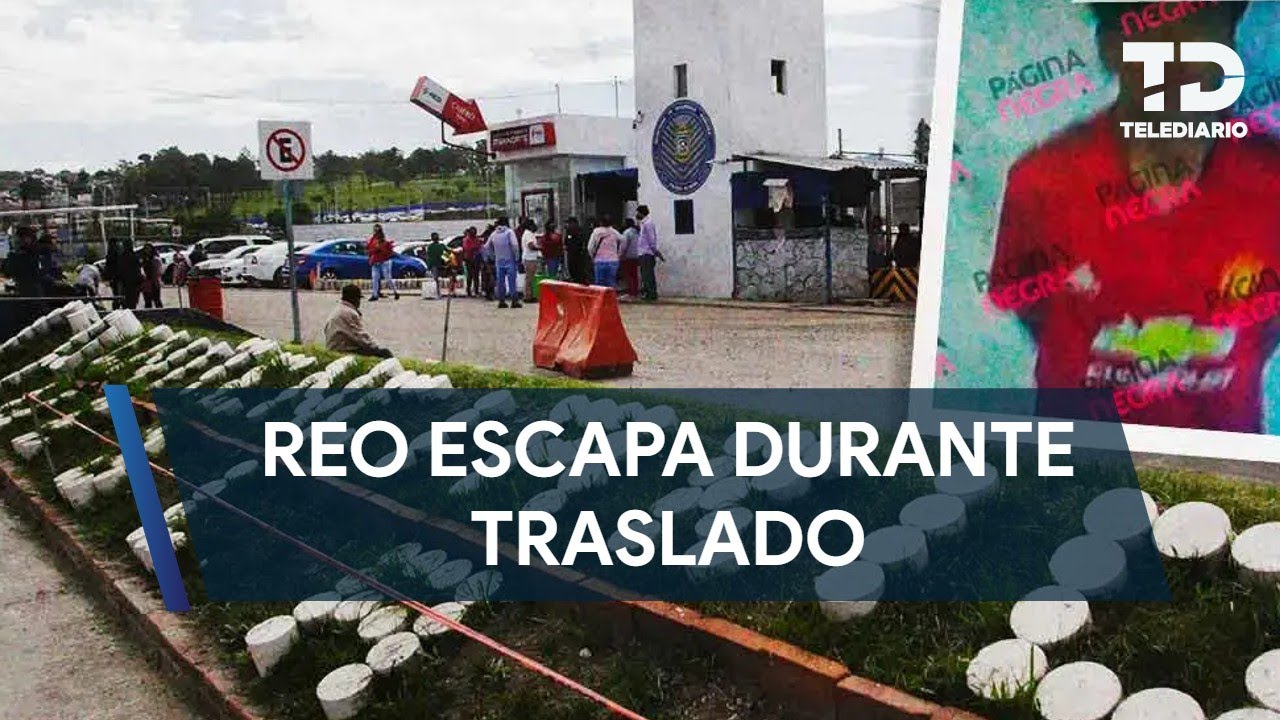 Reo escapa de custodios durante traslado al penal de San Miguel en Puebla