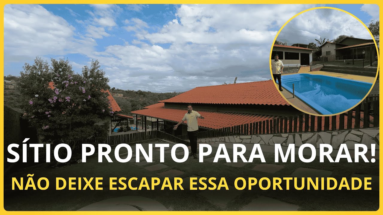 Raridade em Mateus Leme, Corre, Porque Esse Sítio Vai Vender Rápido!