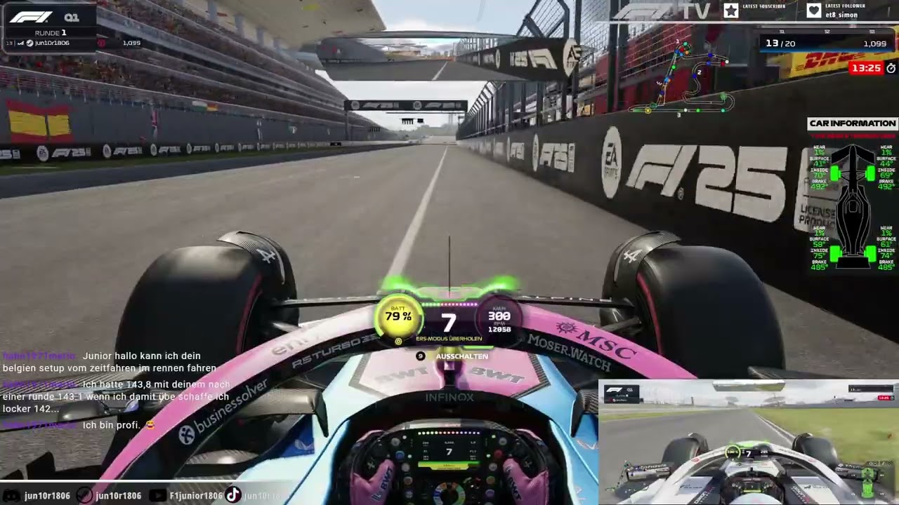 F1 25 | ORC | 100 % China | SIM 1 Ligarennen | mit @f1acerace