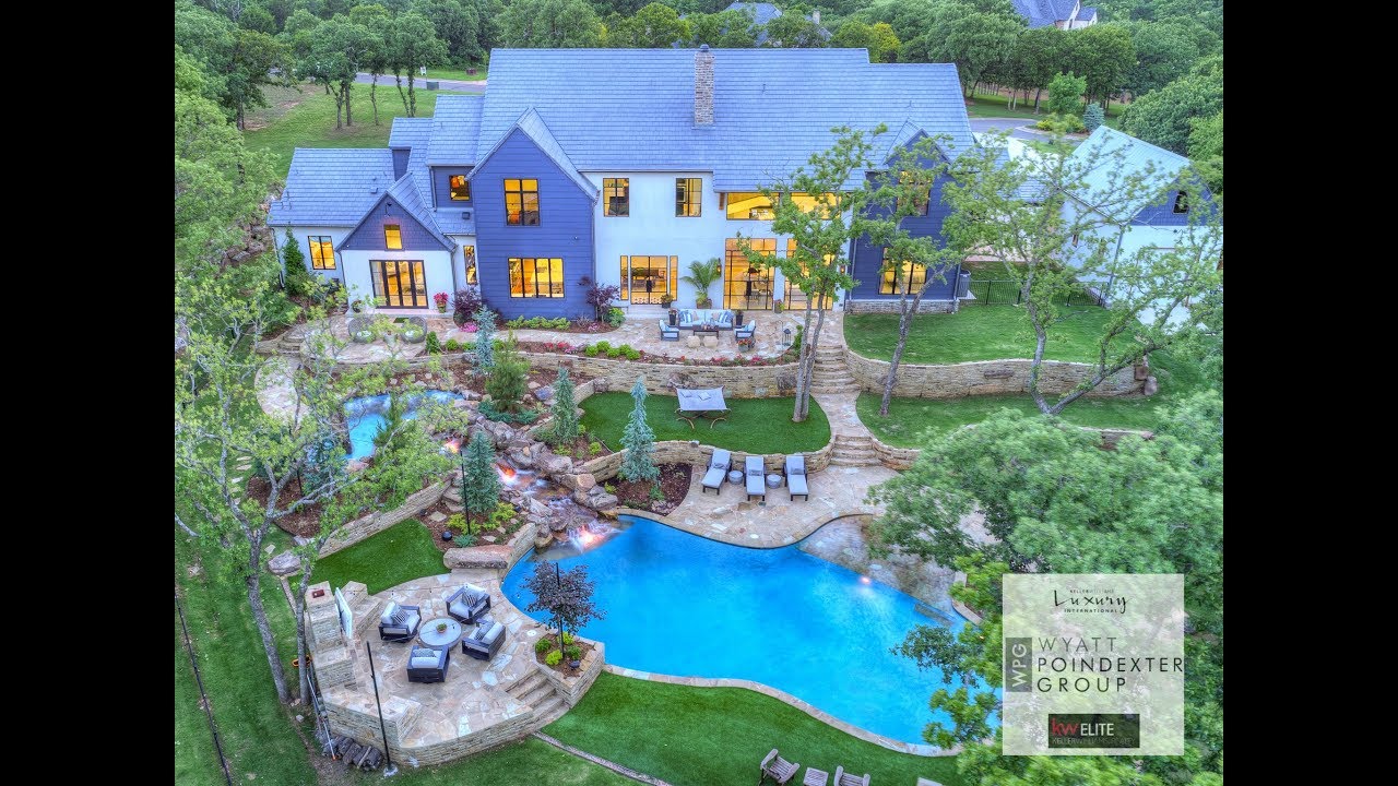 Coastal Modern Luxury Farmhouse in Oklahoma - Wyatt Poindexter Group KW Luxury Homes