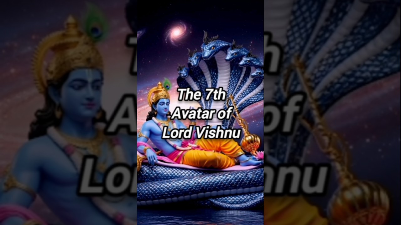 7th Avatar of Lord Vishnu | Lord Rama Story Explained #shorts