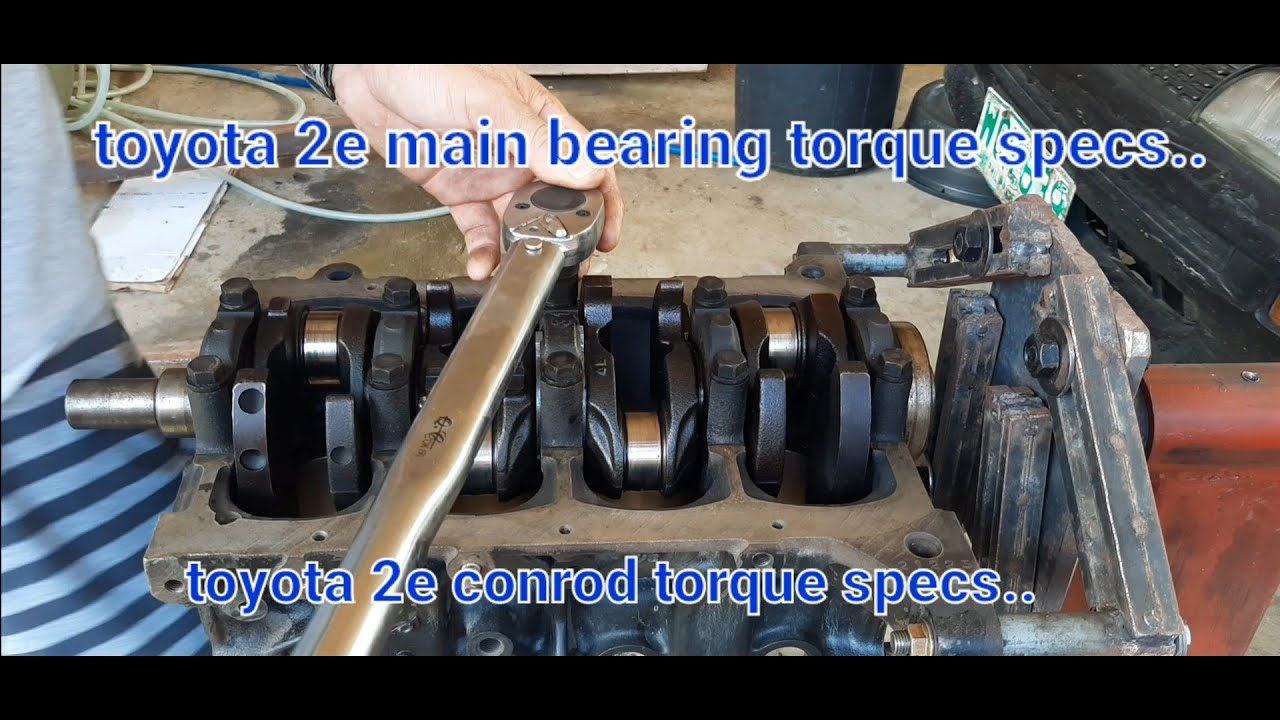 toyota 2e engine overhaul part 5..