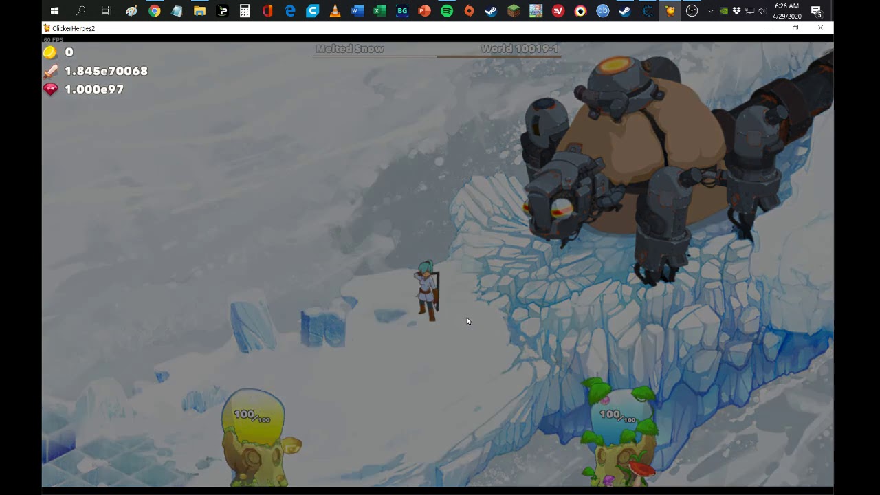 Clicker Heroes 2 World Limit 10,019