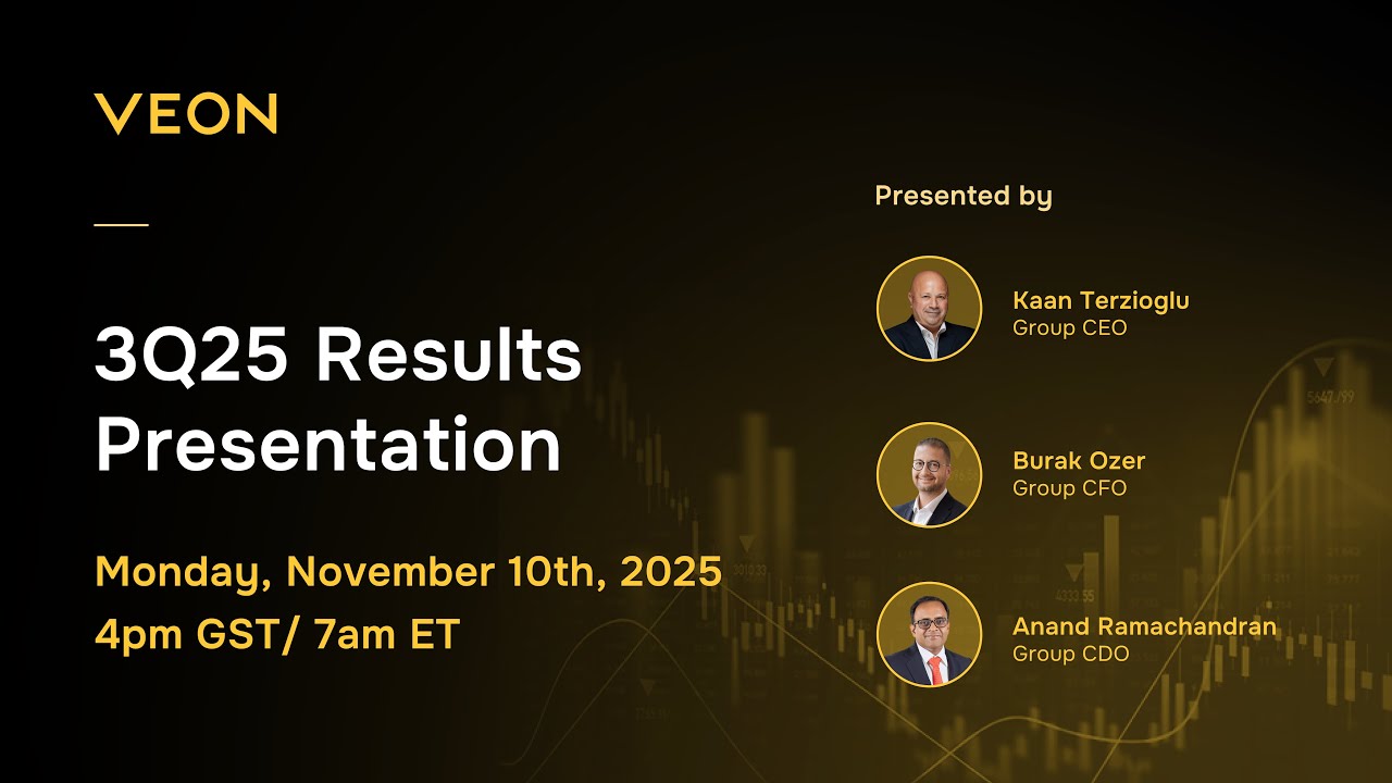 VEON Group 3Q25 Results Presentation | 10 November 2025