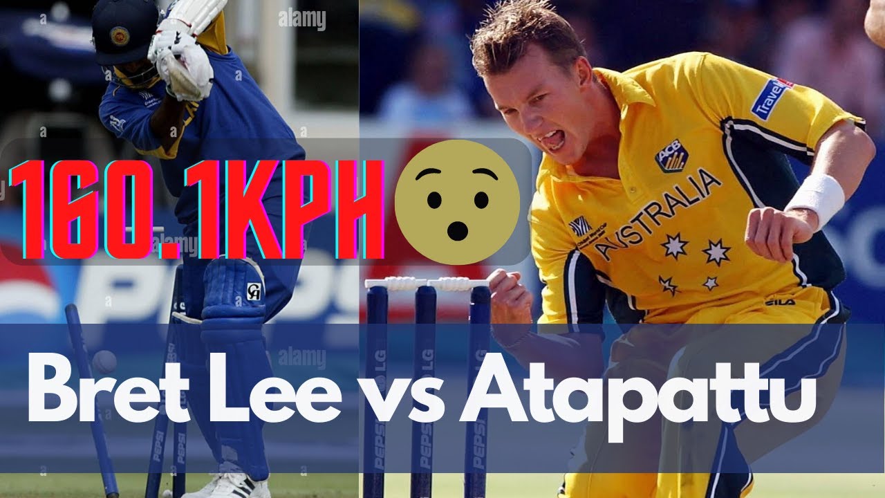 Brett Lee 160.1 Yorker Best Ball Ever To Marvan Atapattu 2003 WC