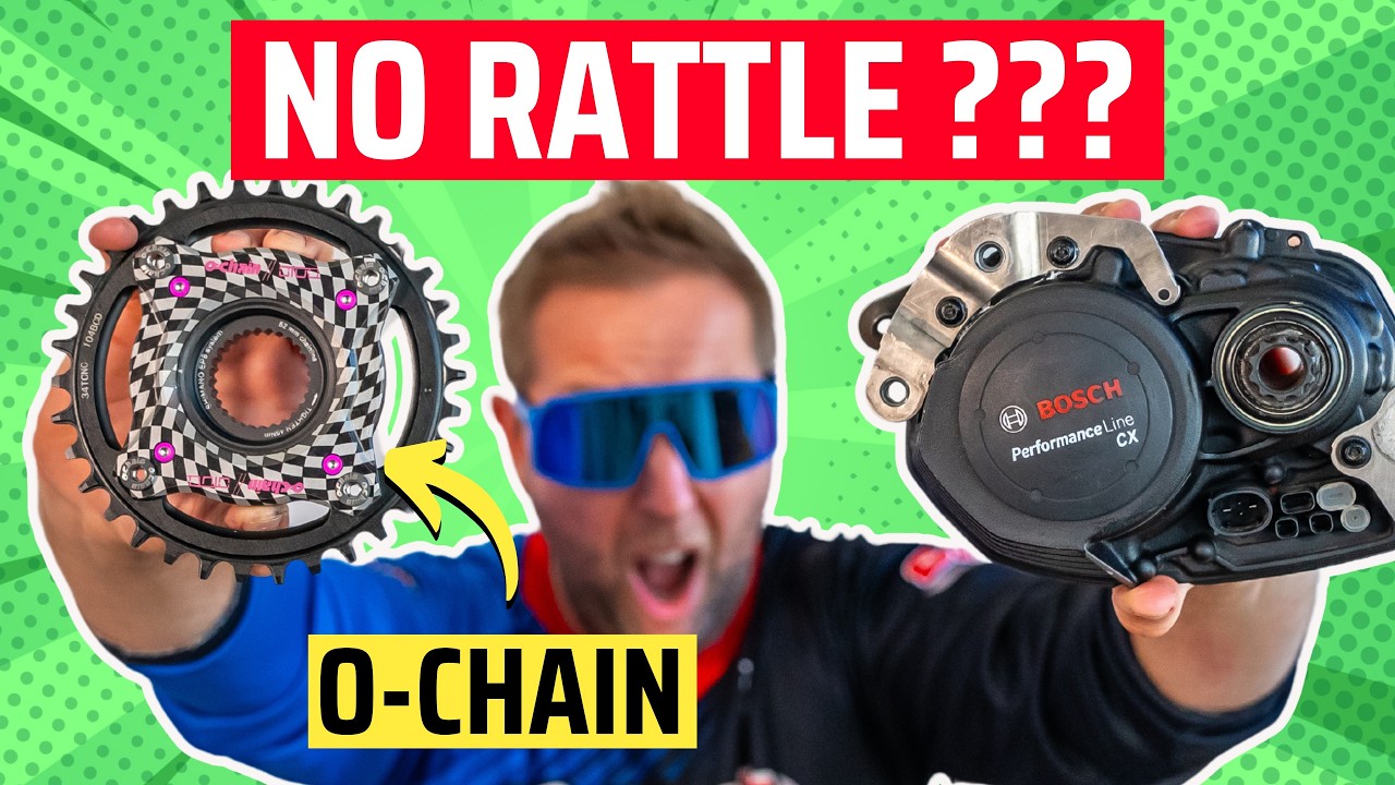 Как остановить дребезжание электродвигателей Shimano EP801 / Bosch CX Gen 4 с помощью Ochain?