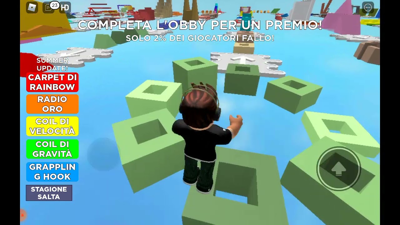 Parkur che ti da Rubux ( sarà vero o falso)