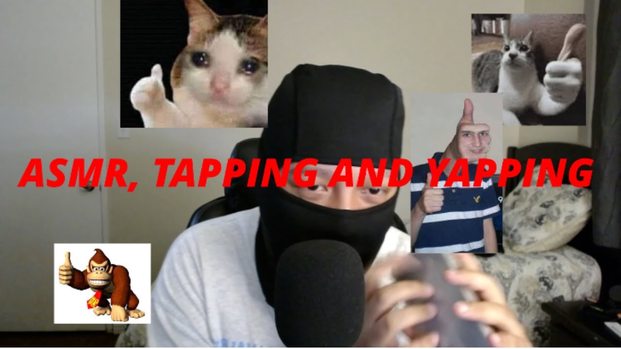 ASMR TAPPING AND YAPPING 🗣️🗣️🗣️🗣️