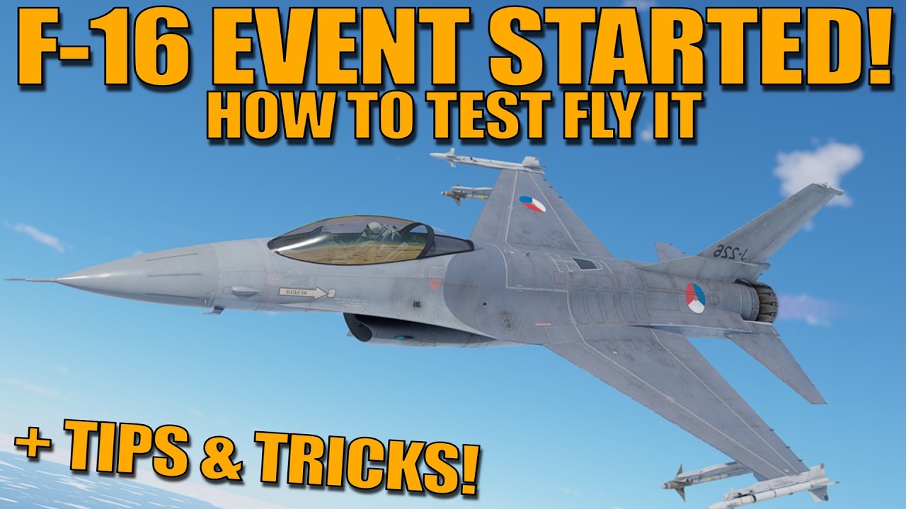 Событие с F-16 началось! Как его протестировать? + Советы и рекомендации по участию в событии! - ...