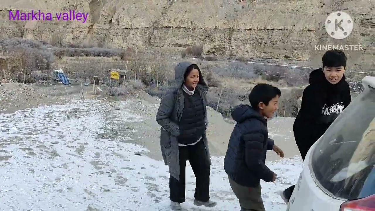 Winter markha valley 
