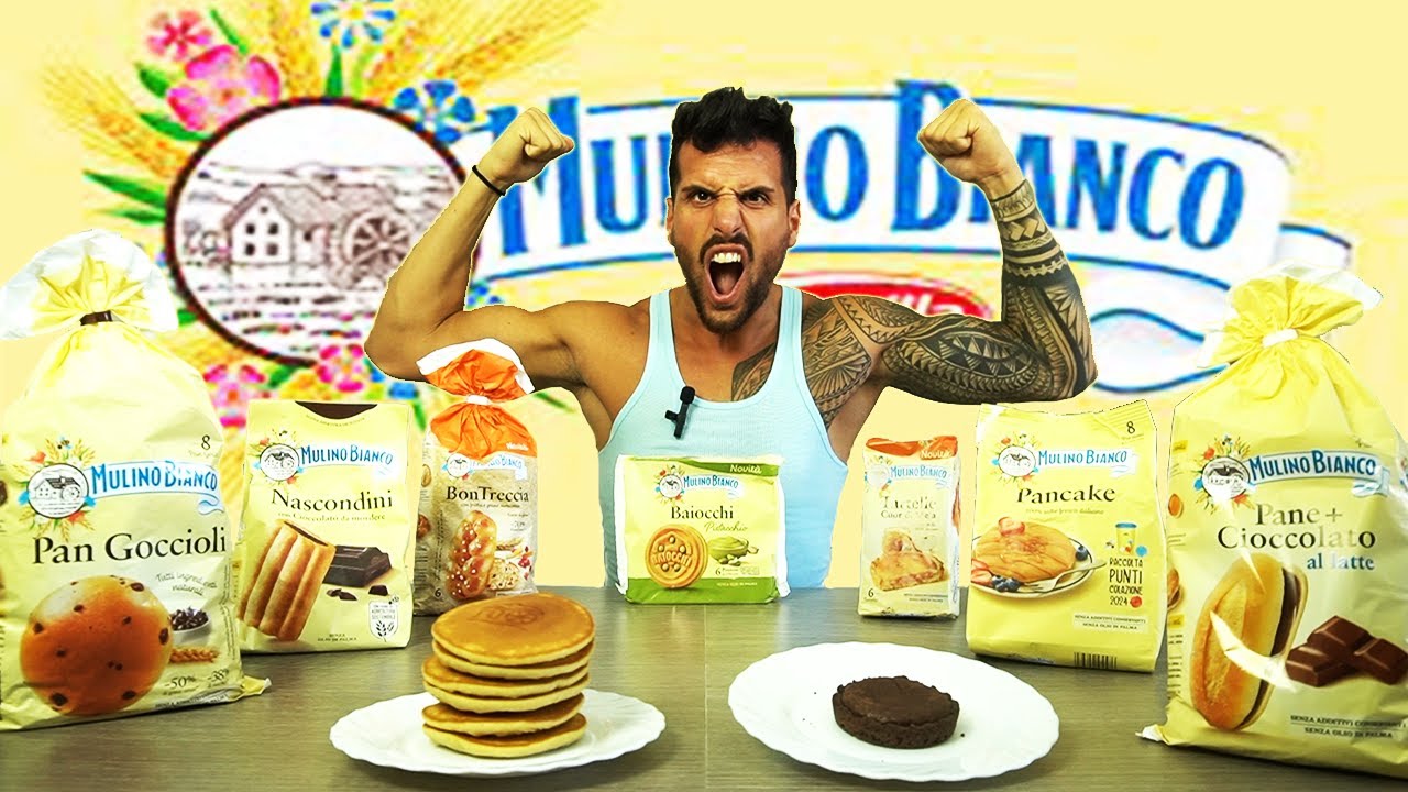 MANGIO TUTTO quello che voglio della MULINO BIANCO | 50 Merendine - MAN VS FOOD #food  #mulinobianco