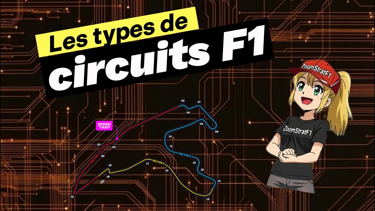 Les types de circuits #F1 ! #formule1 #circuitsFormule1 #formule12026