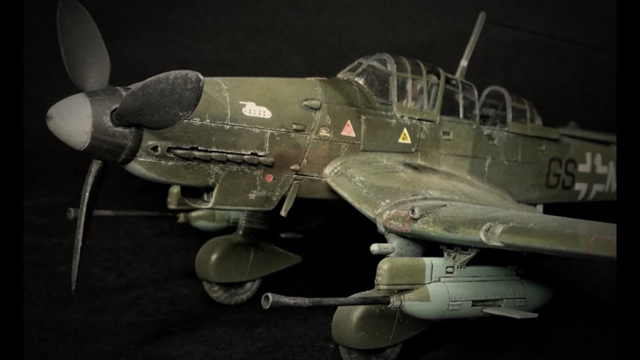 FULL BUILD - Academy JU-87G-1 Stuka 