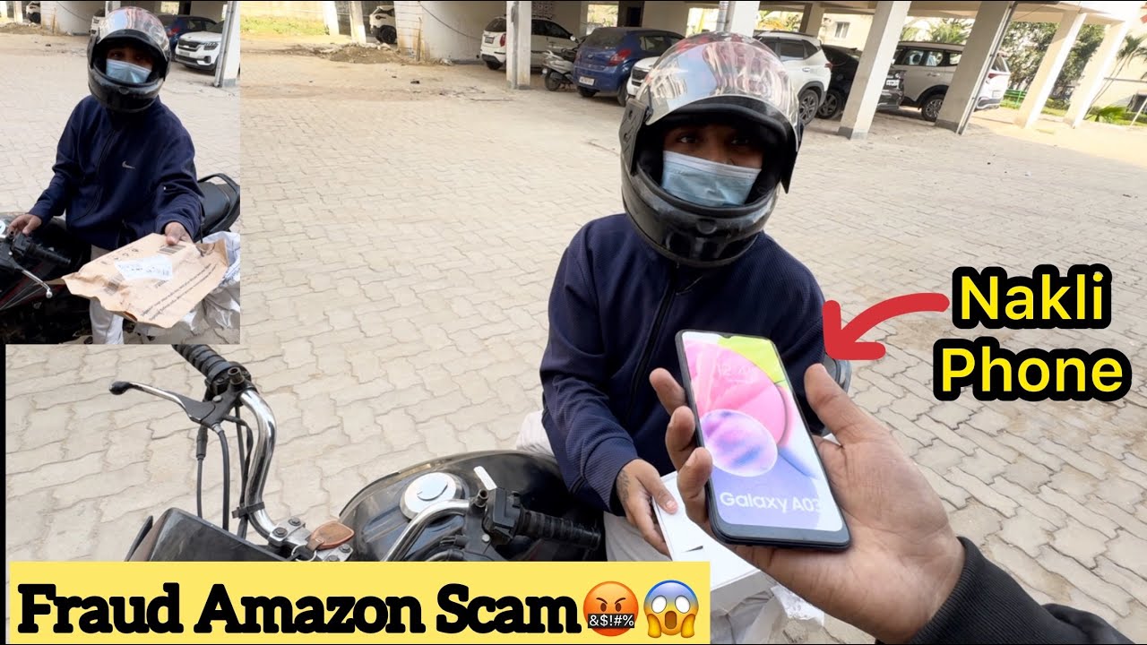 Amazon Delivery Boy Se Road Rage 😡Mobile Fraud Live Be careful While Shopping Online🙏🏾