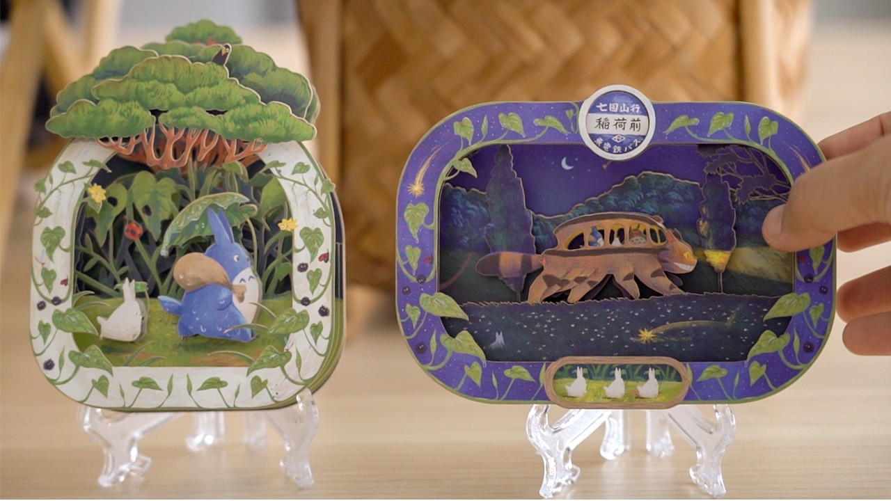 Cozy Studio Ghibli Paper Art ~ Totoro paper theater by Alvinxki