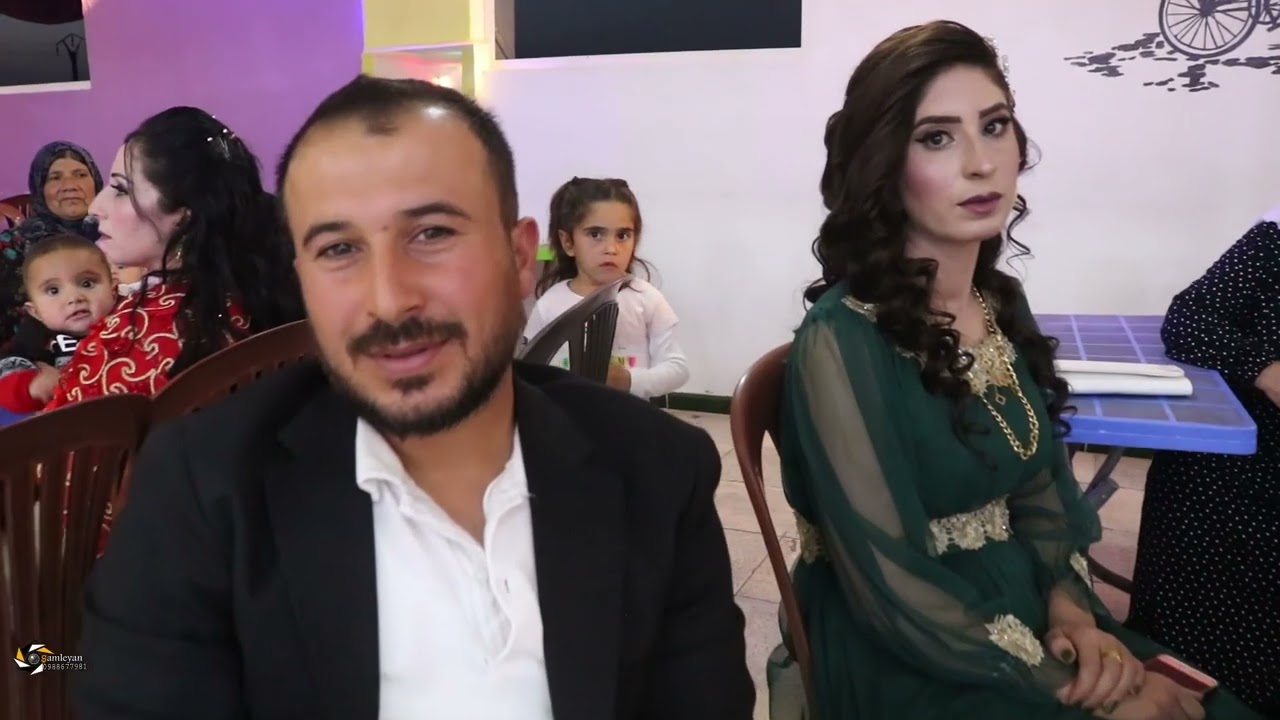 اجمل افراح كوباني صالة نيروز حفلة قرية كاروز عريس محمد & دجلة (1) فيديو شامليان 0988677981