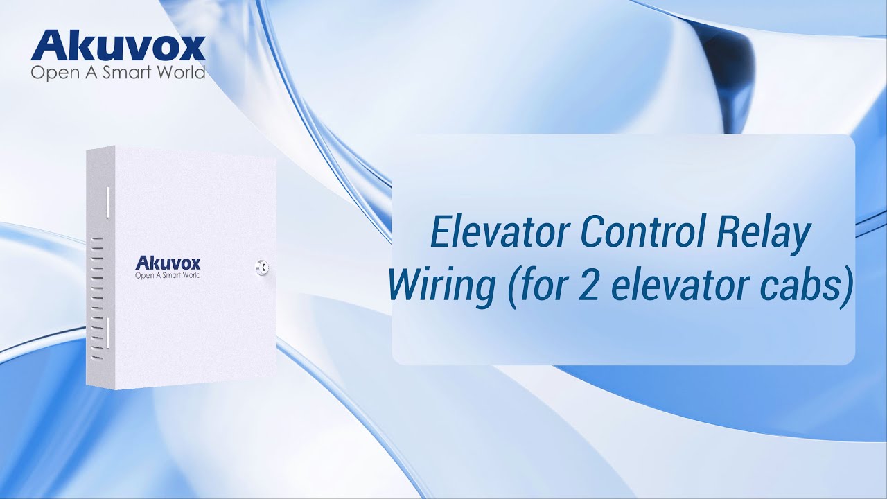 [Wiring]Elevator Control Relay Wiring (for 2 elevator cabs)
