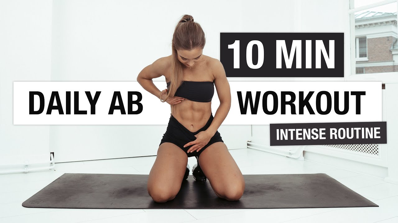 10 MIN INTENSE AB WORKOUT (No Rest)