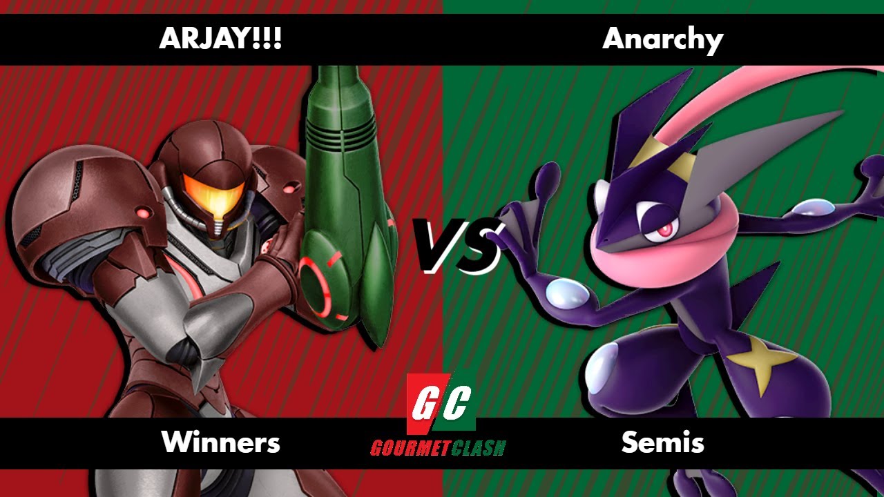 Gourmet Clash #62 - ARJAY!!! (Samus) vs Anarchy (Greninja) - Ultimate Singles - Winners Semis